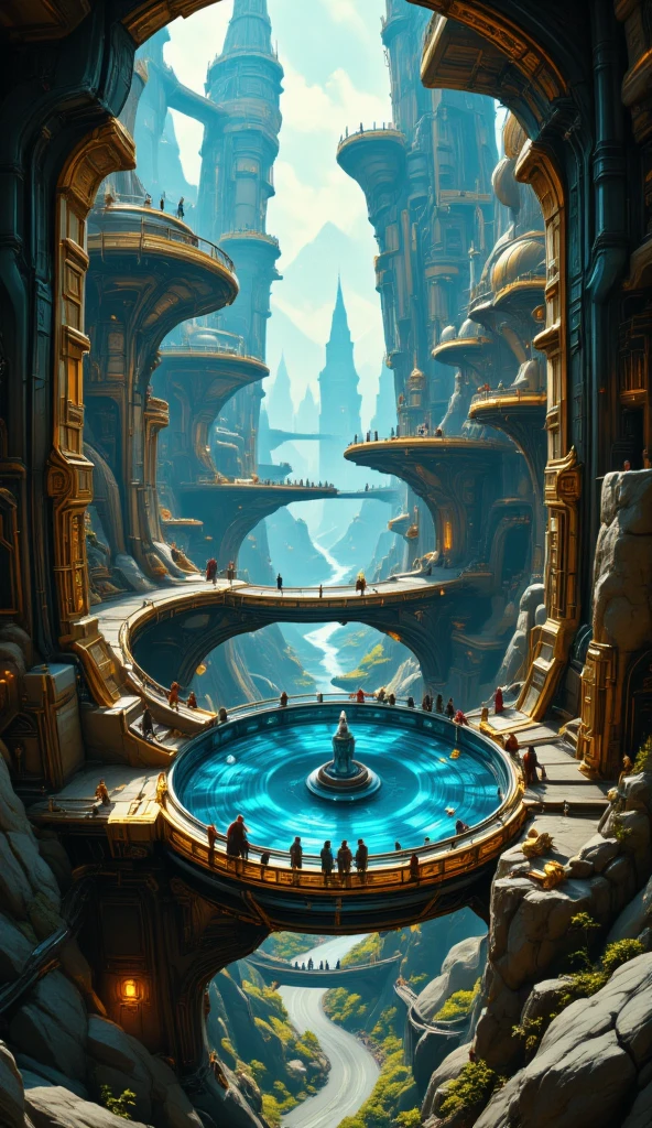 underground labyrinth city, cross-section, people's lives, advanced civilization, computer controlled, fantasy art, delicate and dynamic textures, 2.5D, artistic photography, hyper realistic, digital graphic CG, BREAK ultra detailed, absolutely resolution, best quality