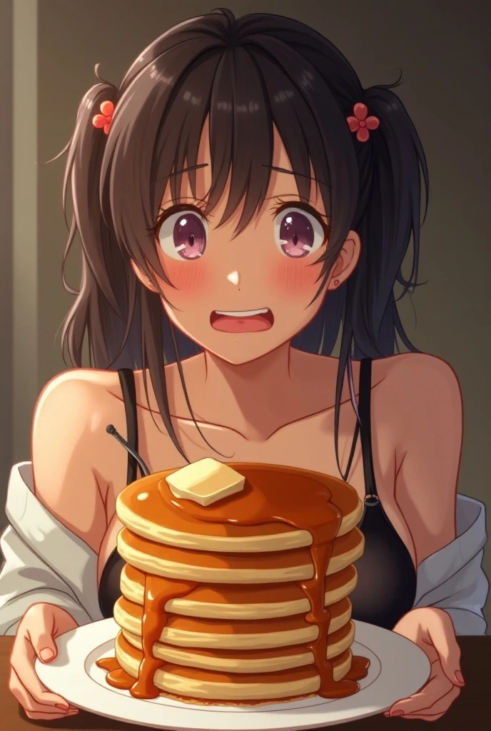 Chocolate drips down my body,naked,Girl covered in lots of chocolate,big breast