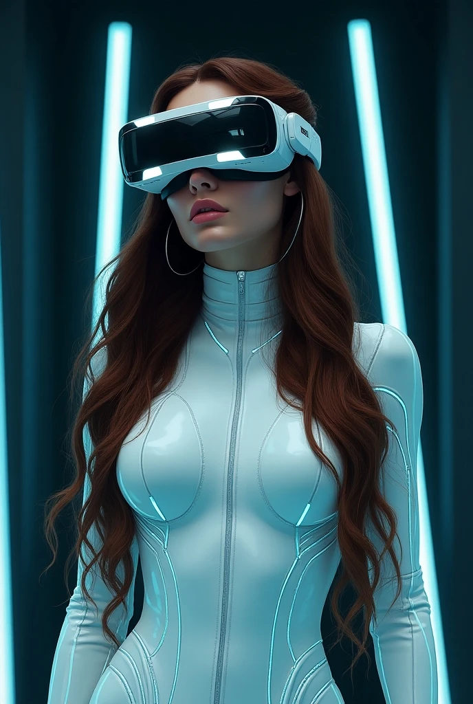 raw photo of a beautiful blonde woman sitting tied to a metal throne in the middle of grungy warehouse, ((she is wearing a sexy white satin lab coat)), fingering, she is wearing a futuristic head-mounted display, slouching, slouch, head back, slender, tan, (perfect fit body), (perky c-cup breasts:1.18), relaxed neck, relaxed head, ((chin up)), mouth open, ((parted lips)), sharp focus, (Masterpiece), (Best Quality), extremely detailed, (specular lighting:1.12), grungy dark warehouse blurred background, futuristic scene, digital concept art, realistic, intricate detailed textures, filmic, cinematic, environmental character portrait, sharp jawline, orgasm, (((sexy hairstyle))), <lora:head-mounted display3-000007:1>, skindentation, skin texture, ((thick collar around her neck)),god rays, reflective, ((background defocused)):1.2, (((depth of field))):1.2, masterpiece, best quality, award winning (high quality erotic colored photo), (((cyberpunk laboratory, science equipment, computer screens, wires))), <lora:concept-female_masturbation-v2:1>