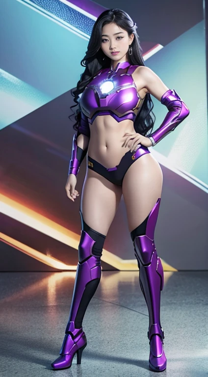 nsfw, highly detailed, realistic, hyperrealistic, full definition, high resolution, studio lighting, full body image, full body frame, zoomed out, full body frame, beautiful, sexy, hot, perfect, muscular, Nina Williams from Tekken, wet hair, slim thicc and perfect body, accentuated curves, femininity, thick and juicy lips, dripping wet body, high heels, tight, body hugging, see-through bikini, clevage, second skin, cool lighting, shiny latex choker, ponytail hair, legs in image, feet in image