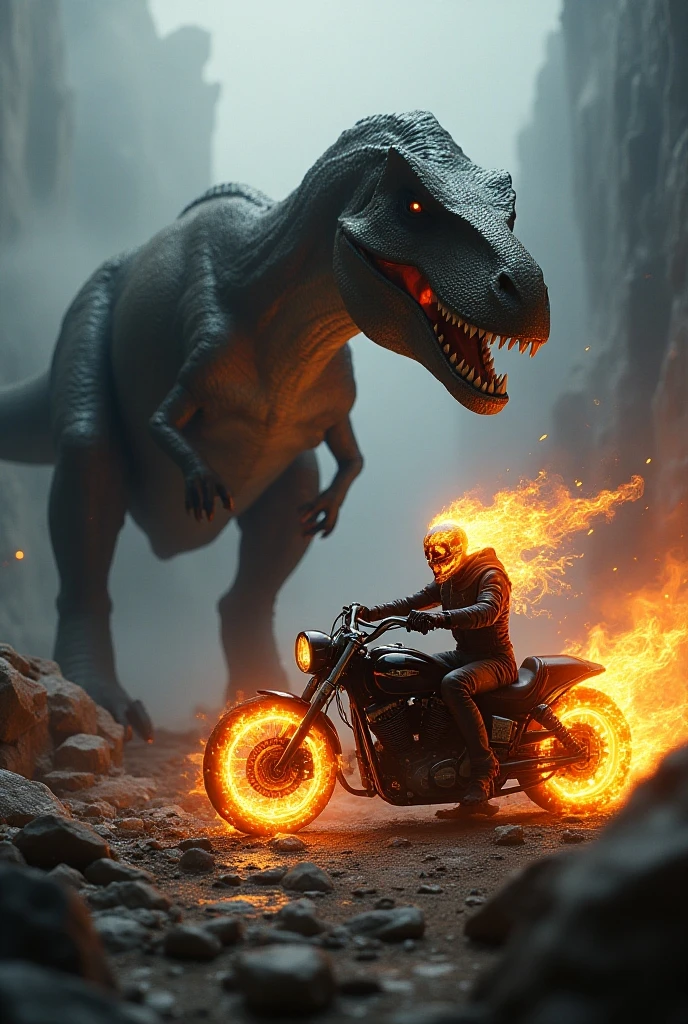 Ghost Rider VS 20,000 meter giant leviathan