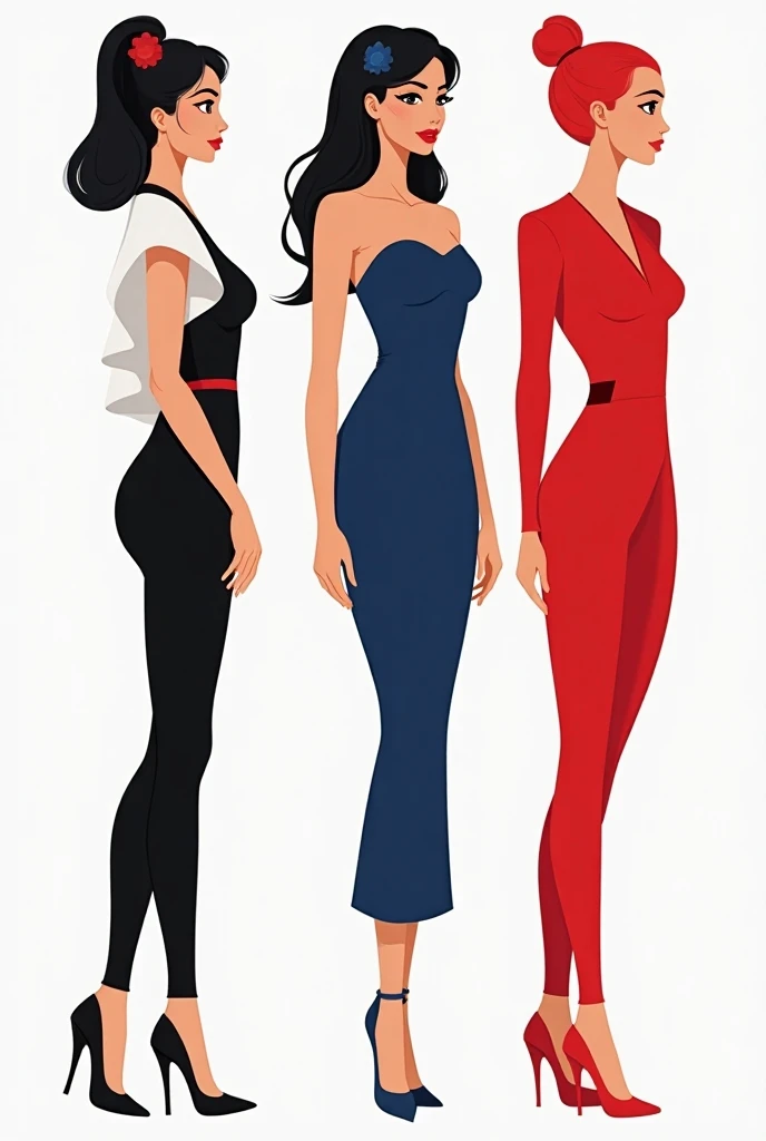 marlier, favre, pastel color, super long hair,red lips, makeup,lineart,alraune,  super long legs, 
nsfw, illustration, fashion, girl, cleavage, 
sexy dress, minimalist,
flat color ,<lora:malikafavre-04:0.95>    <lora:Marcelmarlier-04:1>