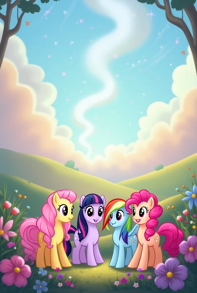4 hot unicorn girls