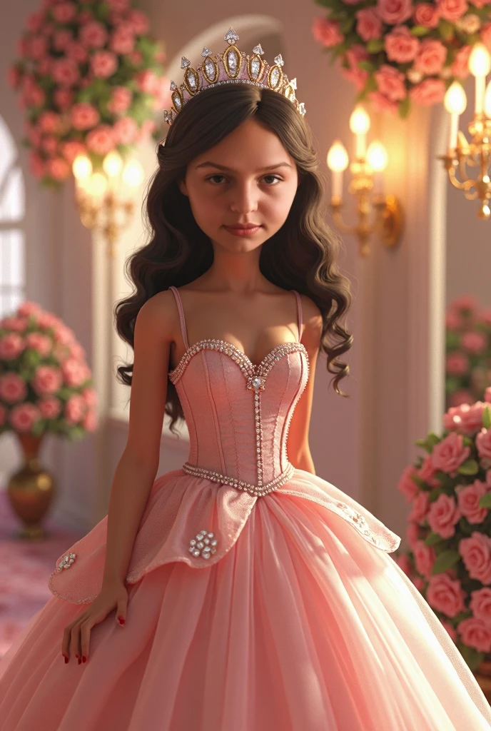 1girl danperk, ebony, (masterpiece, best quality), (8K realistic picture, extremely intricate, cinematic light, ultra high res, film grain, perfect anatomy, exquisitely detailed skin, best shadow, delicate, RAW), blush, (one_piece_dress, dress, silk_dress), dynamic pose