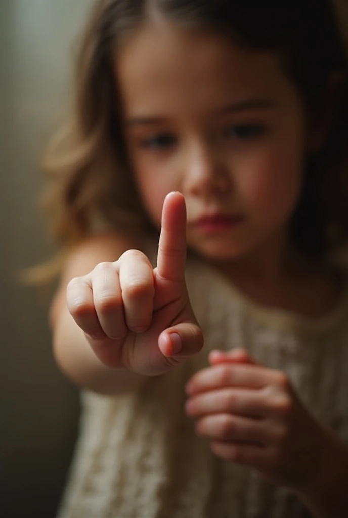 child girl, black and white photo of a girl making a stop sign, photograph with her hand, solemn gesture, hand gesture, waving her hand at the camera, by Irakli Nadar, hands retouched, ISO: 400, shortening photograph, hand instead of a face, editorial photo, by Albert Welti, editorial photography, hand on cheek