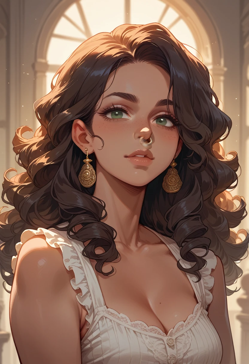 Isabel, a brunette girl