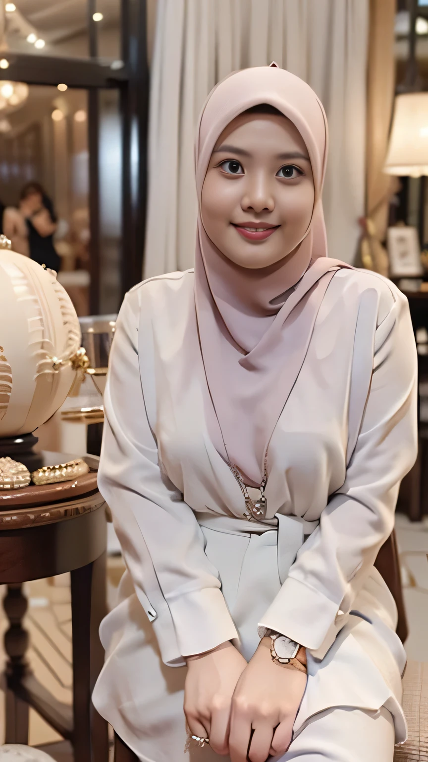 ((best quality)), ((masterpiece)), (detailed), 4K, perfect face, 25 years old Malaysian woman, (seductive pose), NFSW, wearing sexy cloth, she is a model, chubby,