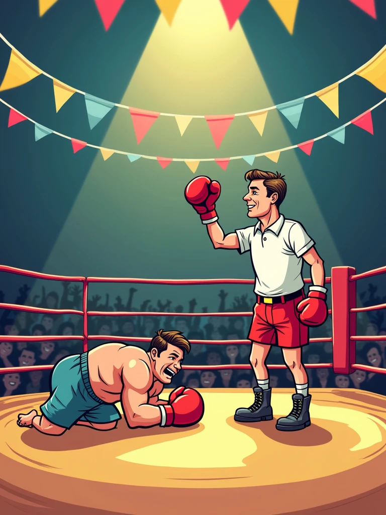 Tamale boxing against a hotdog