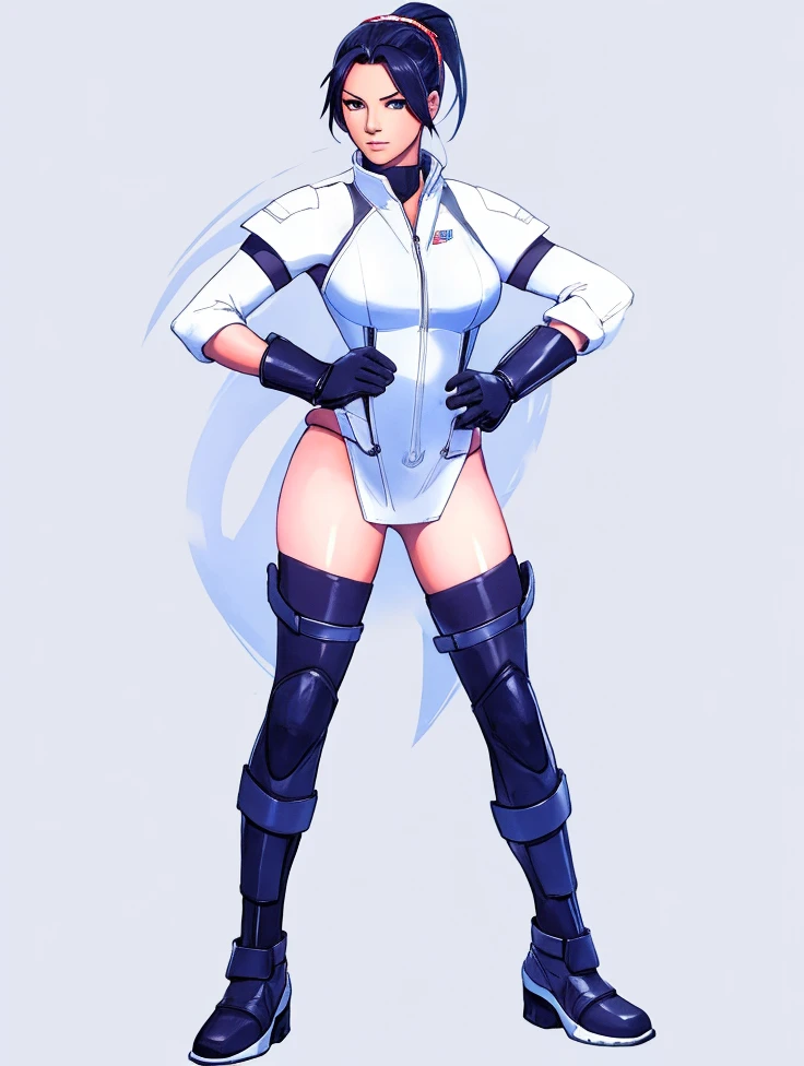 by buta99, by chelodoy, by spikedmauler, by cervina7, solo, female, (dalmation), snout, smirking, sassy, detailed eyes, standing, spacesuit, floppy ears