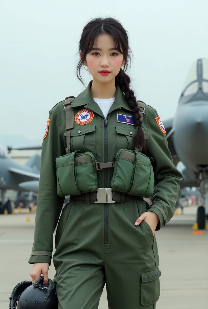 gorgeous military uniform idol、whole body、good style、、、、、gold miniskirt military uniform、、cyber building、military hat