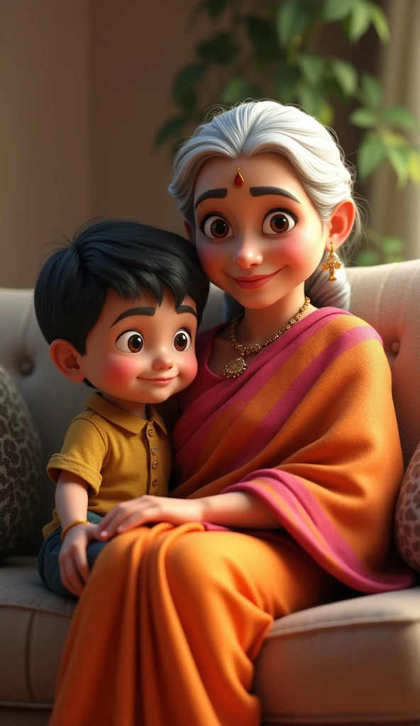 संदीप और रिया ने अपनी दादी को सब कुछ बता दिया।