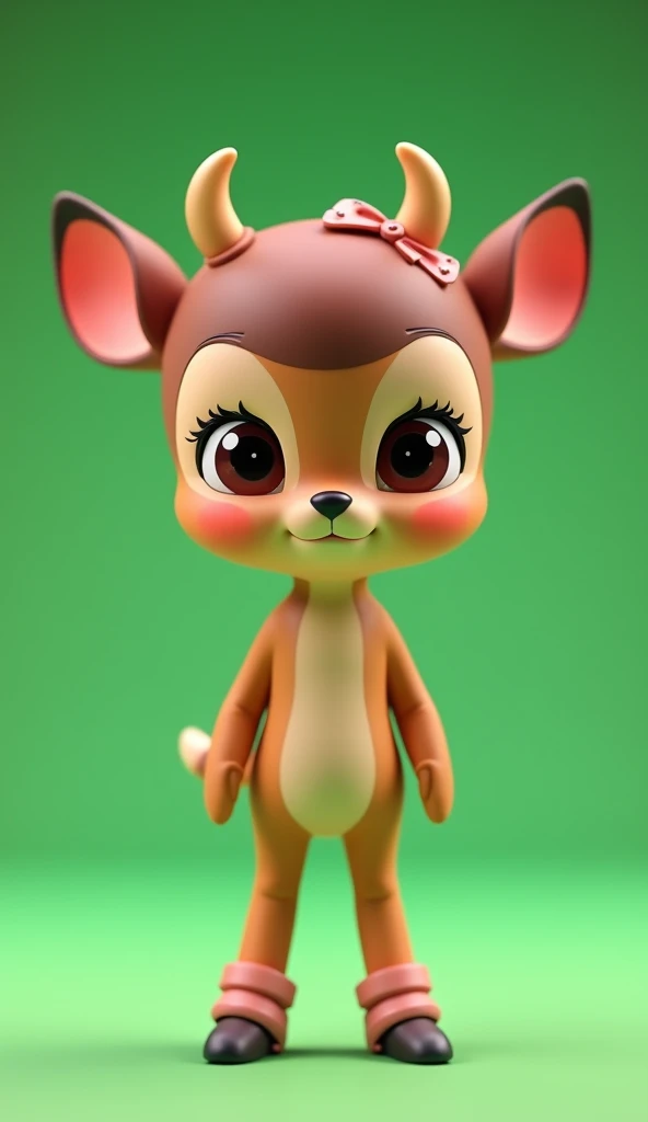 one girl, fawn ears, , pure, cute naked, topless, a Woman fawn mix, human Body, big tits, furry and skin, fawn nose but the Rest of the face ist human, (((whiskers))) big eyes, fawn fur, deer eyes, hybride 40 %fawn and 60 % human, face mostly woman, fawn Hair , short Hair, fur instead of skin at Body Arms and shoulders and neck, tits are human, the mice nose is hairy , nijpples, deer fur , full black Iris, hole eyes are black Just Like a fawn, slender, Bambi eyes, No clothes