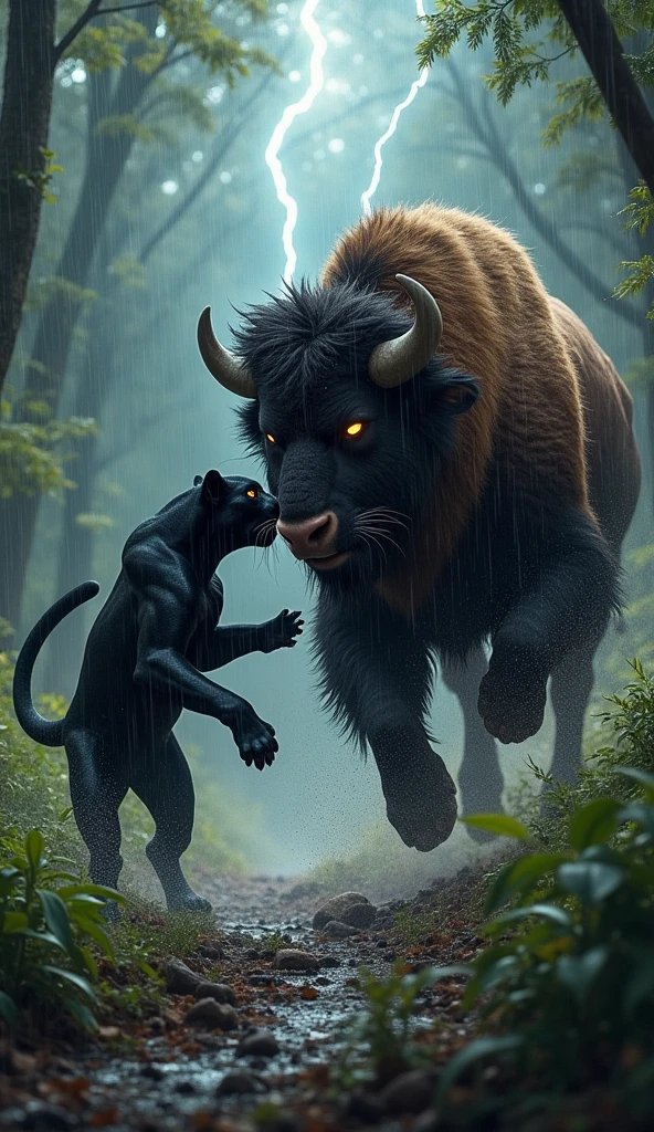 (highest quality:1.2), (masterpiece:1.2), anime, ultra detailed, angle from bottom

, (Male black panther:1.3), (Black body:1.9), (Hairless:1.7), great physique, Strong arms, manly, (Fine veins:1.9), Muscular々
, (Excessive sweating:1.9), (Sweat all over the body:1.5), (Sweat splashes:1.5)
, (ultra detailed eyes:1.4), [Narrow eyes], Yellow Eyes
, (ultra detailed face:1.4), A humiliating look, (Painful expression:1.5), black tongue, Double teeth

, (uniform:1.3)
, (ultra detailed black dick:1.6), (Having your underwear pulled down by a human:1.5)
, [Muscular and firm ass], Black panther tail coming out of ass, (muscular back)

, military camp background, (Illuminated by a bonfire:1.2)
, From raccoon21, From null-ghost, (two people having sex:1.9)