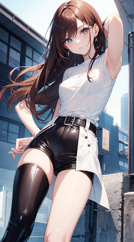 Girl with a crotch