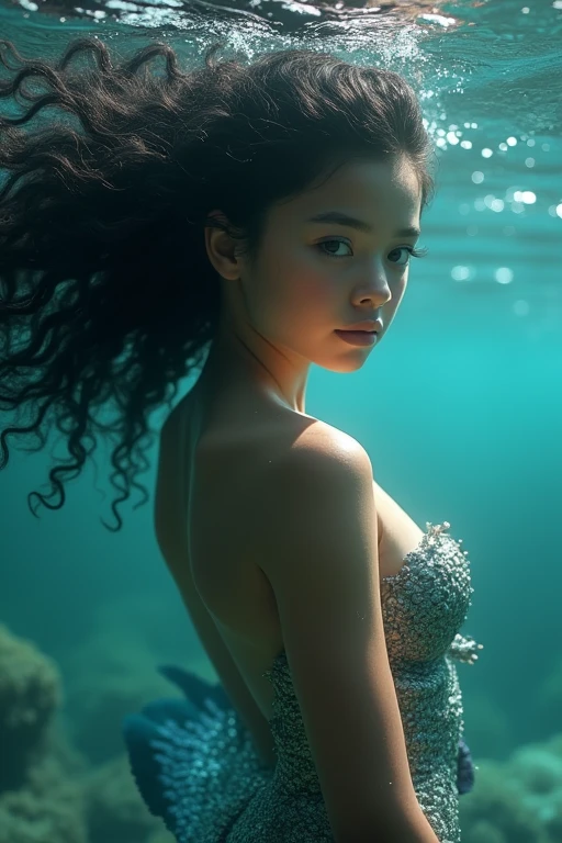 magical school, ((magical kids)) , 6+girls, (beautiful face and very detailed eyes), underwater, perfect anatomy, expression, detailed skin, full body, good lighting, Cinematic Shadow,((training to use magic, heroic fantasy)) .