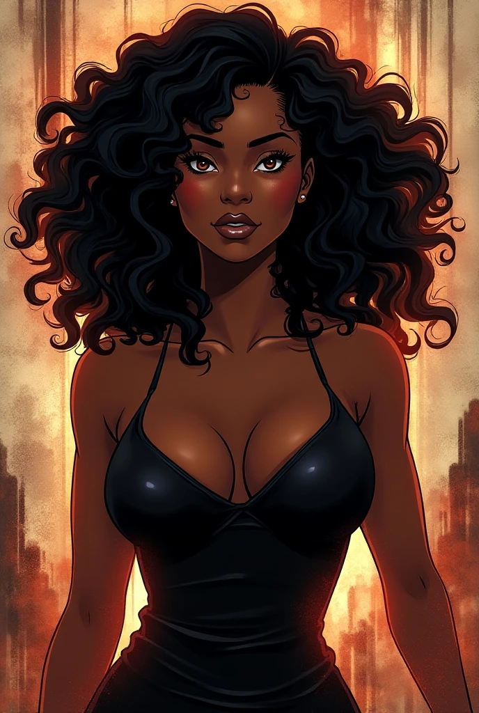 Black Femboy, curly hair, de BIG ASS, (sexual position on all fours ), And wet ass, a hand in the ass, BIG ASS. in an alley at night, Man with his penis going up her ass. comic book style , blackboard made by Melkor Mancin.