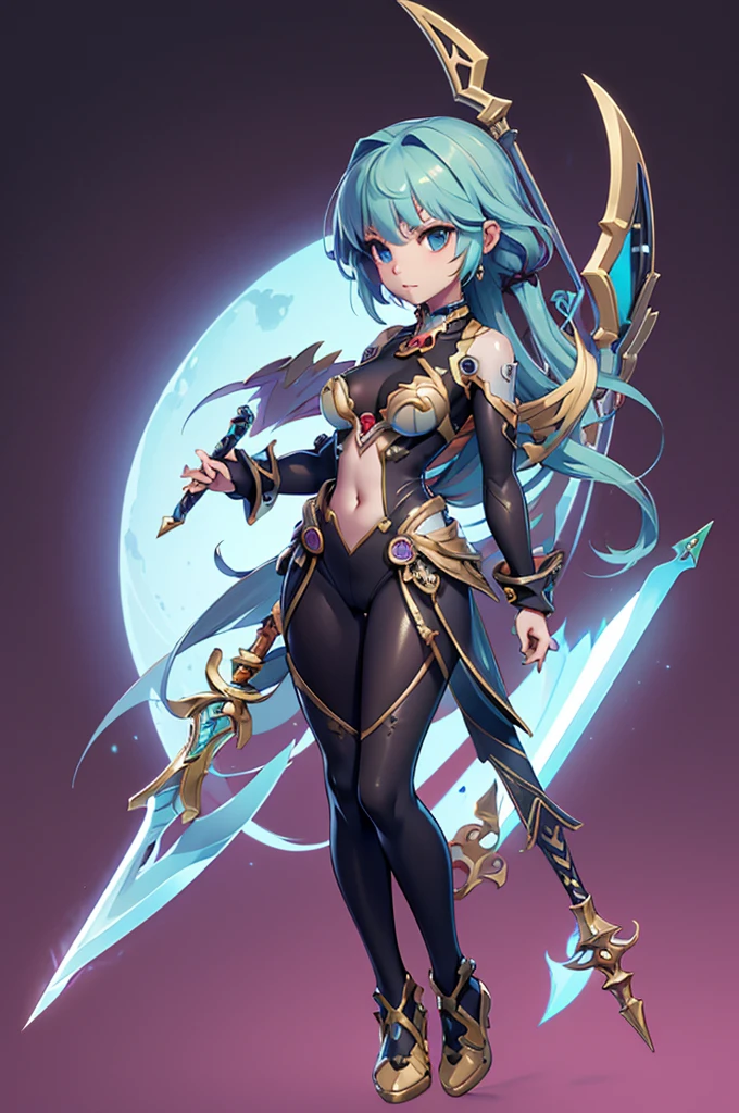 (hyper HD:1.5),(Super accurate:1.5),(The is very detailed:1.8),(超高分辨率:1.5),(hyper-high detail:1.5),(Ultra high quality:1.5),(best qualtiy:1.5),(4k画质:1.5),(8K quality:1.5),(No background:1.8),(Remove the background:1.8),(Without background:1.7),1 girl,(with short black hair:1.3),(Delicate eyes:1.3),Be red in the face,is shy,(Wear a suit of armor,With a spear:1.5),medium boob,(Ultra-thin legs:1.5),(Q version of cartoon:1.8),(Side of the character:1.8),(4 Cephalic body:1.5),(Three View:1.5),(30° side viewing angle:1.7),(Oblique lens:1.8),(Half of the character:1.8),(Full body characters:1.9)
