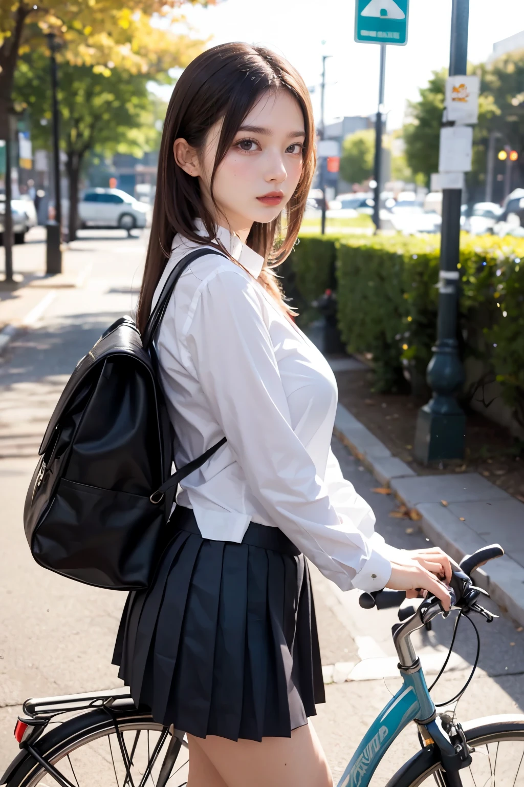 Schoolgirl is becoming a hamster