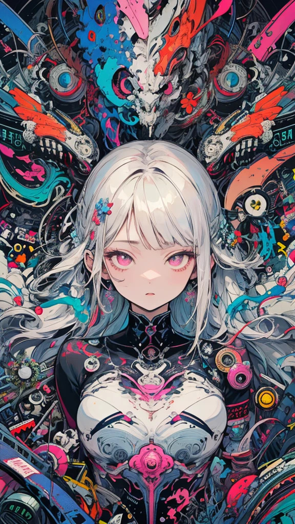 (dramatic, gritty, intense:1.4),masterpiece, best quality, 32k uhd, insane details, intricate details, hyperdetailed, hyper quality, high detail, ultra detailed, Masterpiece,yssk's new concept, in the style of decadent illustrations, black and red, appropriation artist, meiji art, valentine hugo, loish, amanda sage, <lora:aki:1>, <lora:add_detail:1>