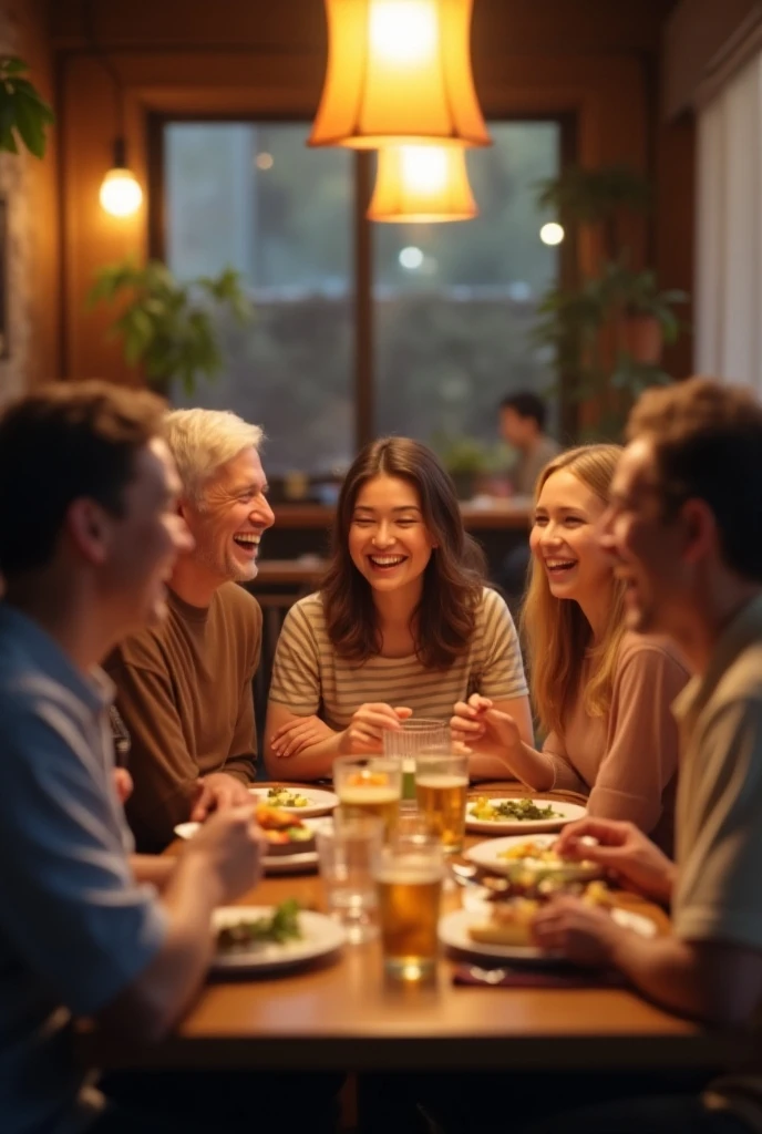 Capture candid moments of people interacting and enjoying themselves in the decorated space, reflecting warmth and comfort.