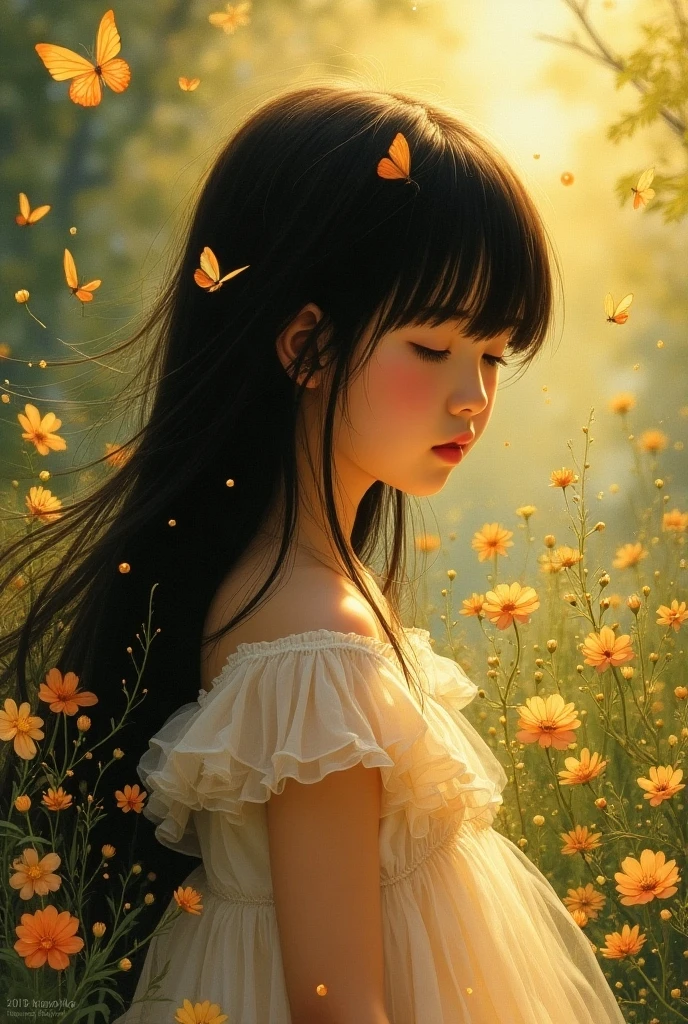 Cute girl and 8k resulation
