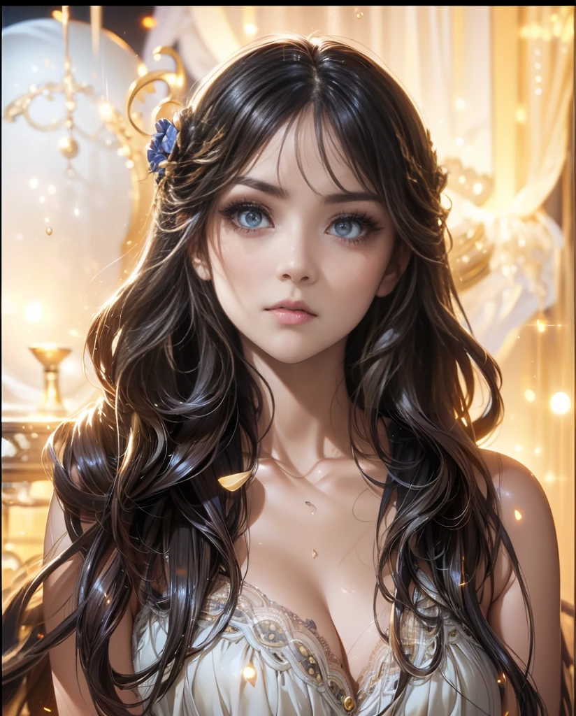 Just like the whole body，（Best Quality，Super detailed，   Best Illustration  ， Best Shadow，masterpiece， High Resolution ，  professional art work with a view of a house ，Famous works of art），Detailed eyes，  beautiful eyes，Chest close-up，sci-fy，Colored sclera，Robot Eyes，Facial Pattern，Got a tattoo，（Fractalized，Fractal Eye），Big Eyes，Big Eyes，（Focus of gaze），Face Focus，Eyes of the Universe，Eyes of the Universe， Close up of the moon adorning a woman's hair，goddess。 very high detail ，3 d goddesss portrait，Extremely detailed footage of the goddesss，a stunning portrait of a goddesss，Side image of the goddesss，portrait of a beautiful goddesss，Full body close-up portrait of the goddesss，hecate goddesss，portrait of a norse moon goddesss，goddesss of space and time，(RAW Photos:1.2)，Camel Toe，Sunken，Sweaty Feet，， Smooth pink skin, Shiny金属的な肌, Shiny, 　spread their legs　M-shaped legs，Angry expression，Feeling depressed，I was annoyed.，whole body，Just like the whole body