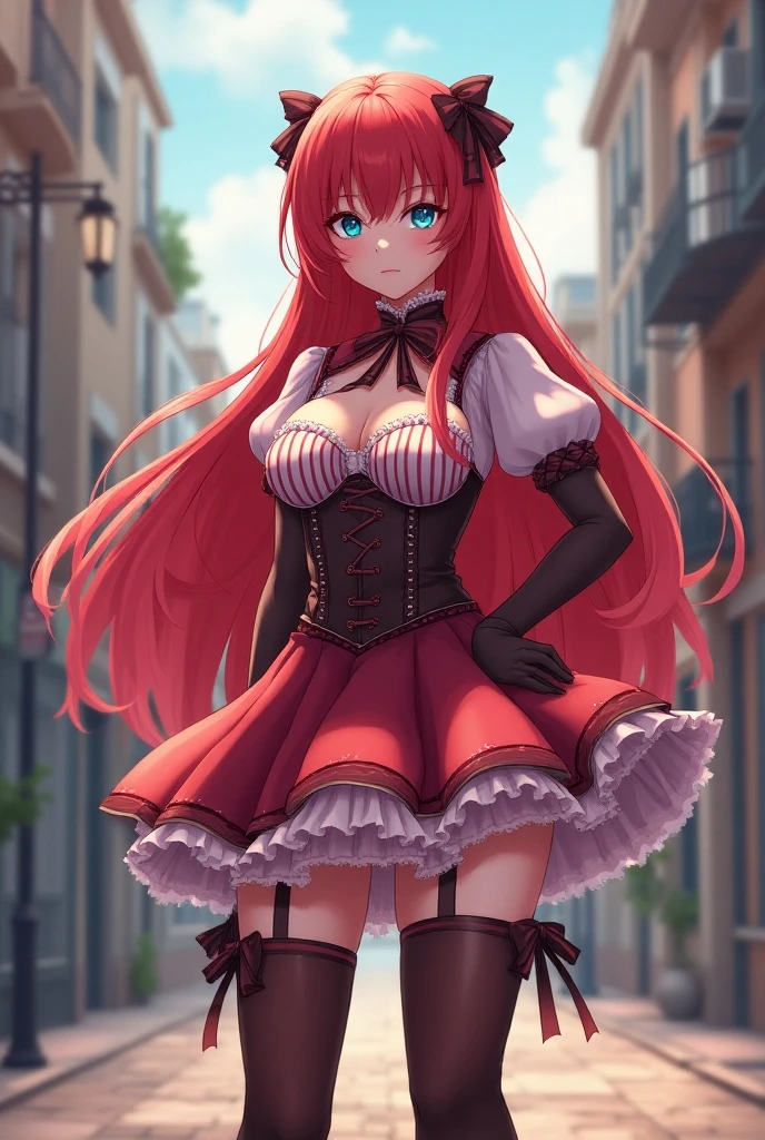 Red panties