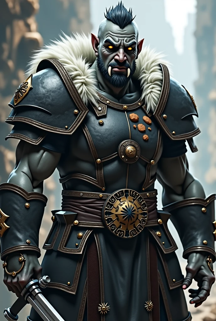 Bull, furry male anthro,HD,sharp,boy ((anthro)),1boy,boy,(look at viewer) ,(perfect eyes),((dark skin)),(Minotaur),red eyes,by dr comet,by pochincoff, by jlullaby,by kingbang,by obui,by ZeroQrisu,by sparrow,by gmeen,standing,farmer outfit,knight outfit,((simple background)),(gray background)