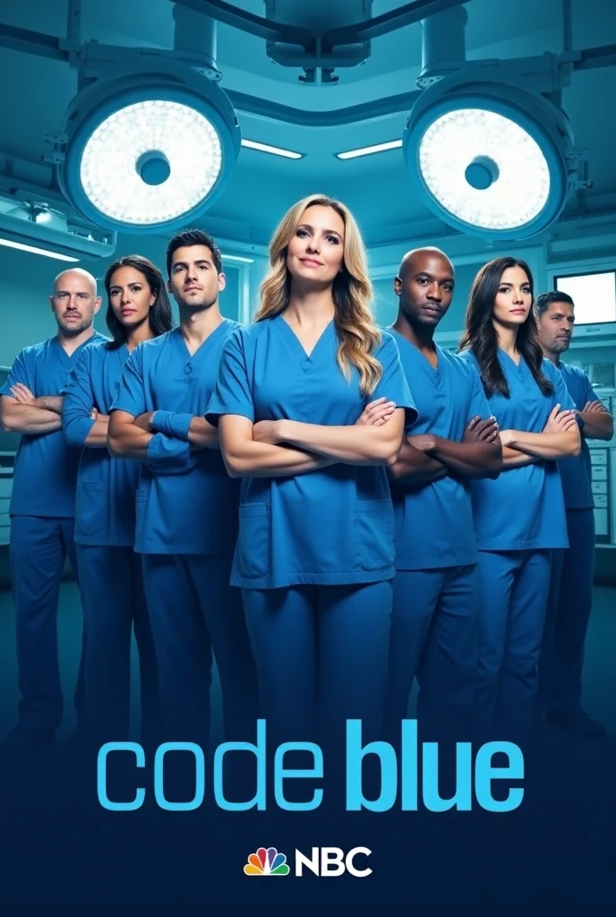 Code Blue Netflix Poster of a movie called