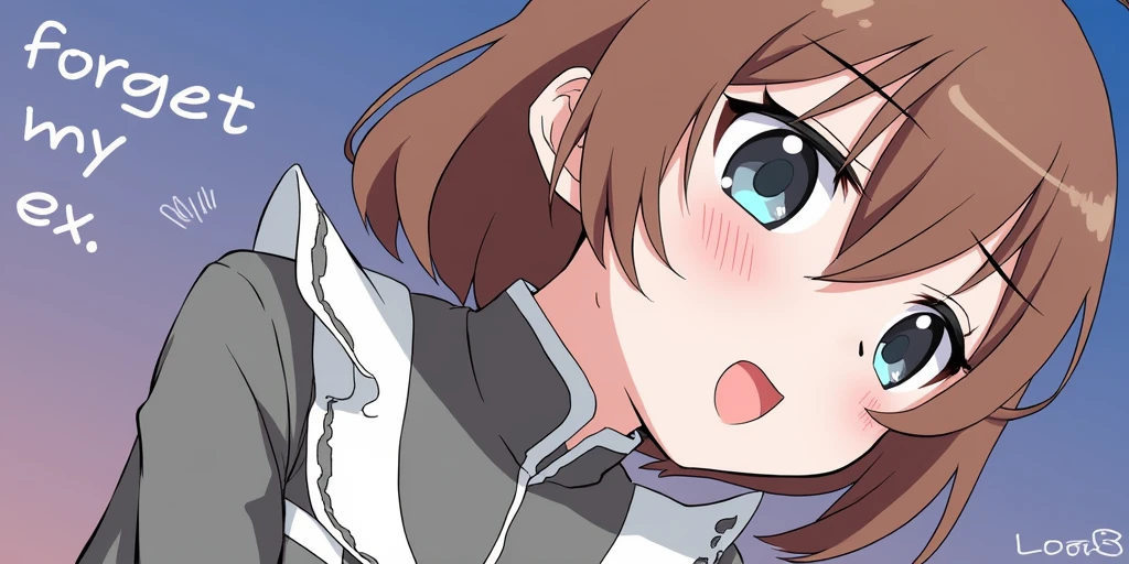 liliruca, anime_art_style, 1girl, solo, breasts, short_hair, brown_hair, gloves, brown_eyes, upper_body, black_gloves,  backpack, very cum,Face on cum,breasts on cum,very cum,after fellatio, very happy expression, cum on face, close up, exposed breasts. Ahegao, drooling, bukkake, cum, excessive cum, cum on body