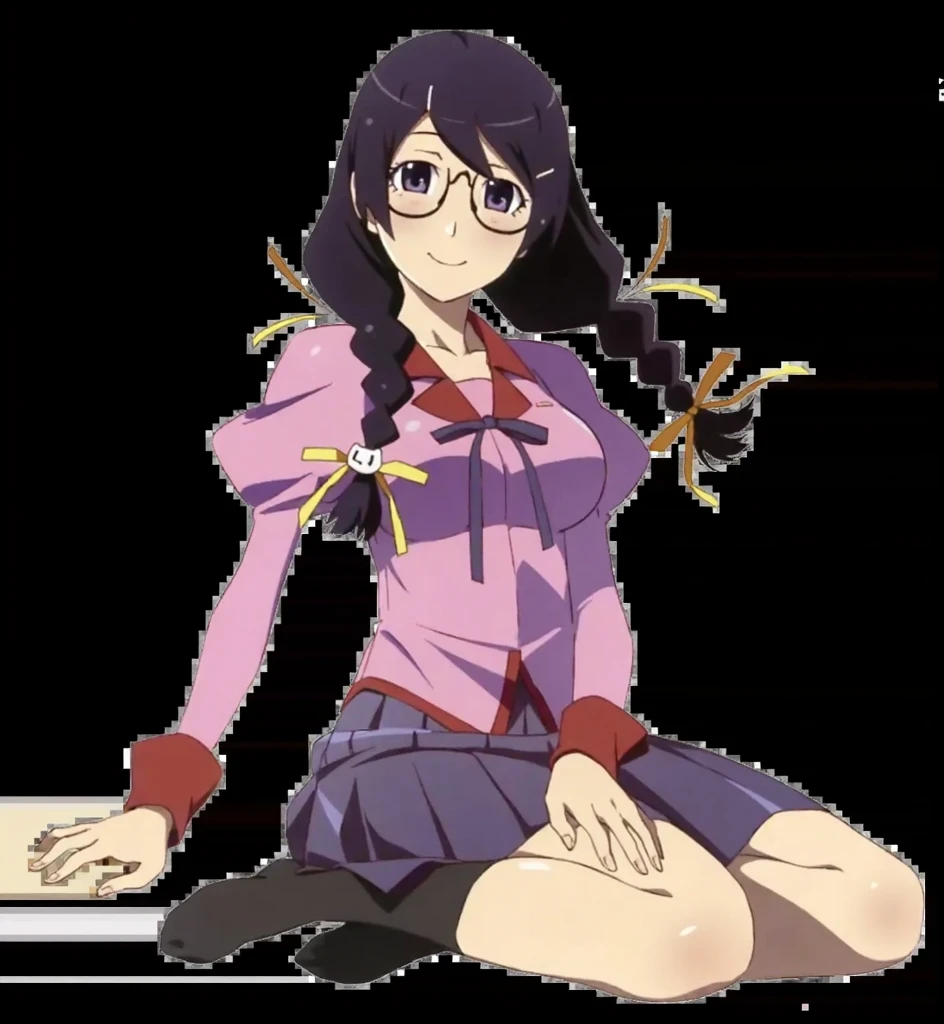 Hanekawa tsubasa, Monogatari series, full body