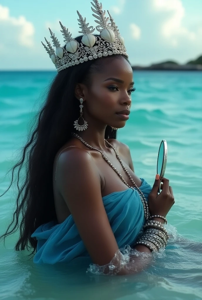 a luxury apple seen from above drone styleShe is now wearing a crown on her head in a pool with her friends taking a shower at a party in the background a mansion appears (Black-skinned woman Beautiful brunette with a perfect body, beautiful, big, perfect ???????, wide, thin thighs, perfect, everything perfect,) ((Art Style Full Length View, full-featured))characteristics (Purple and black straight hair style, wavy, prisoner, Loose) ( Clothing Style ) ( Full body tattoo style) .8K uhd, high qualiy, volumetric light, photoshot, high resolution, 4K, 8K
