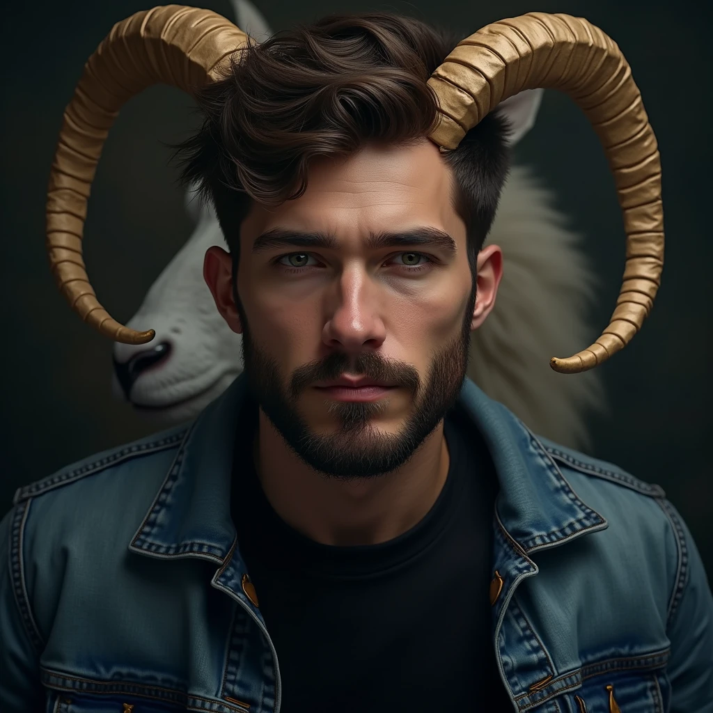 Handsome Capricorn man