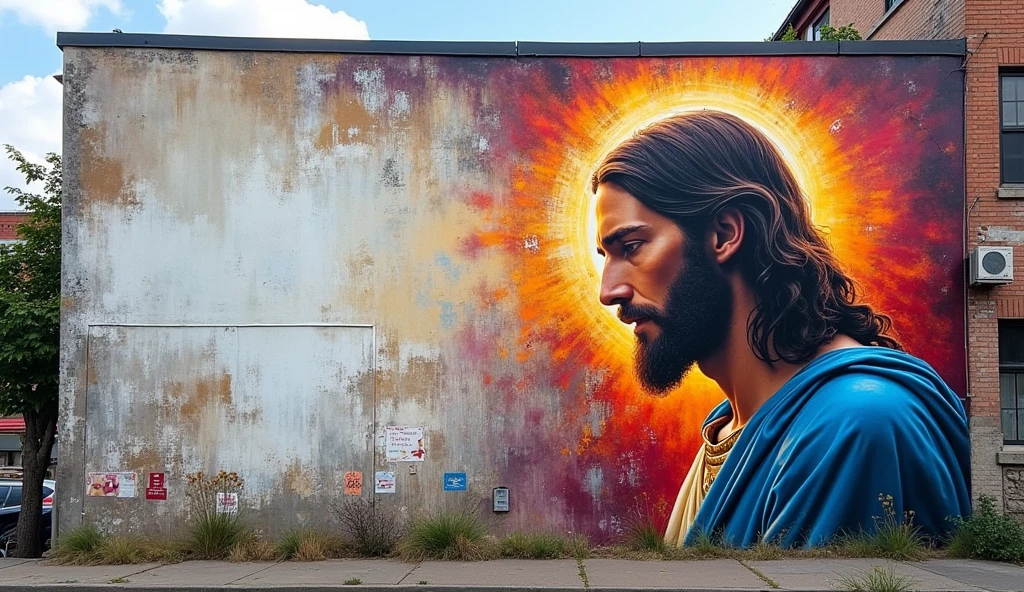 Jesus Christ photo mosaic art,pixel art,