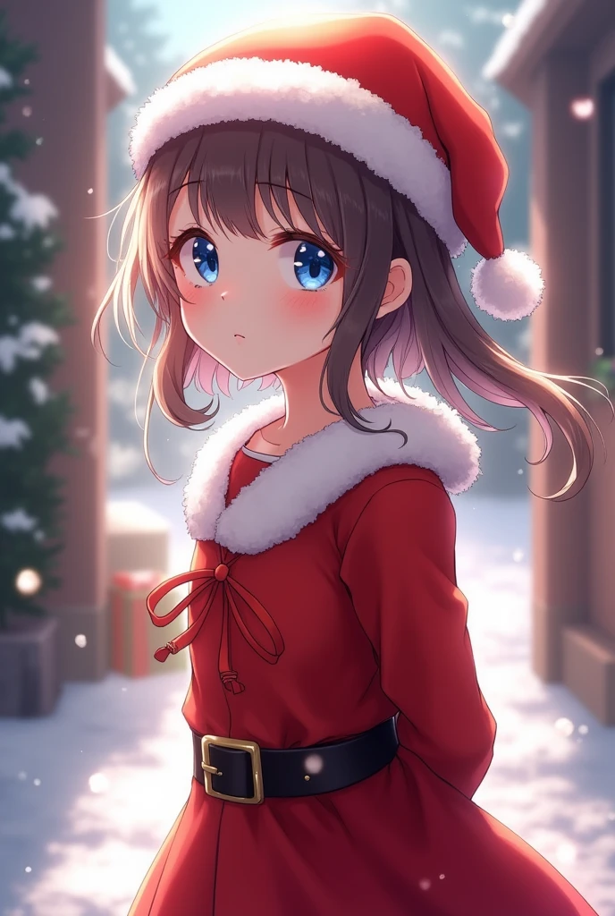(masterpiece, best quality, illustration, delicate details, 8K:1.2), (studio light, best shadow, picturesque),
BREAK, (sharp eyeliner, (symmetric eyes, perfect eyes, detailed eyes), finely detailed beautiful face, perfect anatomy),
BREAK, nice hands, perfect hands, hand by Guido Daniele,
BREAK, 1girl, solo,
BREAK, UkuruKC, (white) fur-trimmed dress, (white) fur-trimmed capelet, hair ribbon, (red) ribbon, (red) bow, (white) thighhighs, (mittens), brown eyes,
BREAK, cowboy shot, looking at viewer, facing to viewer, looking at viewer, (waving hand, outdoor, snow), gentle smile, open mouth,
BREAK, <lora:add_detail:0.6>, <lora:eyes:0.5>, <lyco:hands:1>, <lora:Ukuru-08:1>