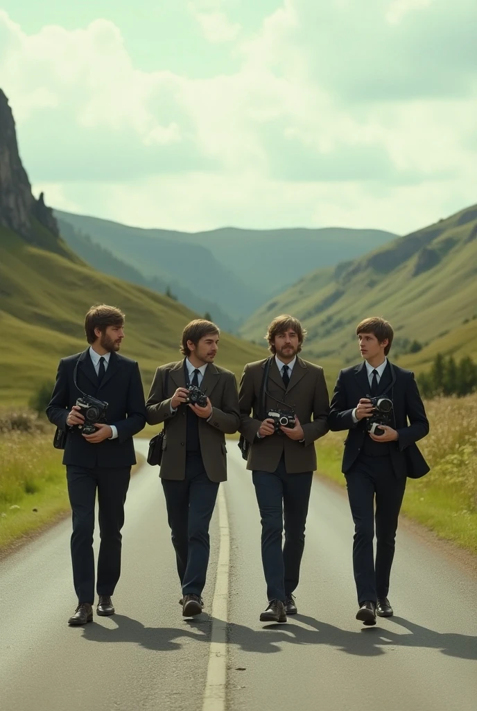 Mural by Wes Anderson, (best quality, masterpiece, Representative work, official art, Professional, Ultra high detail, 8k)