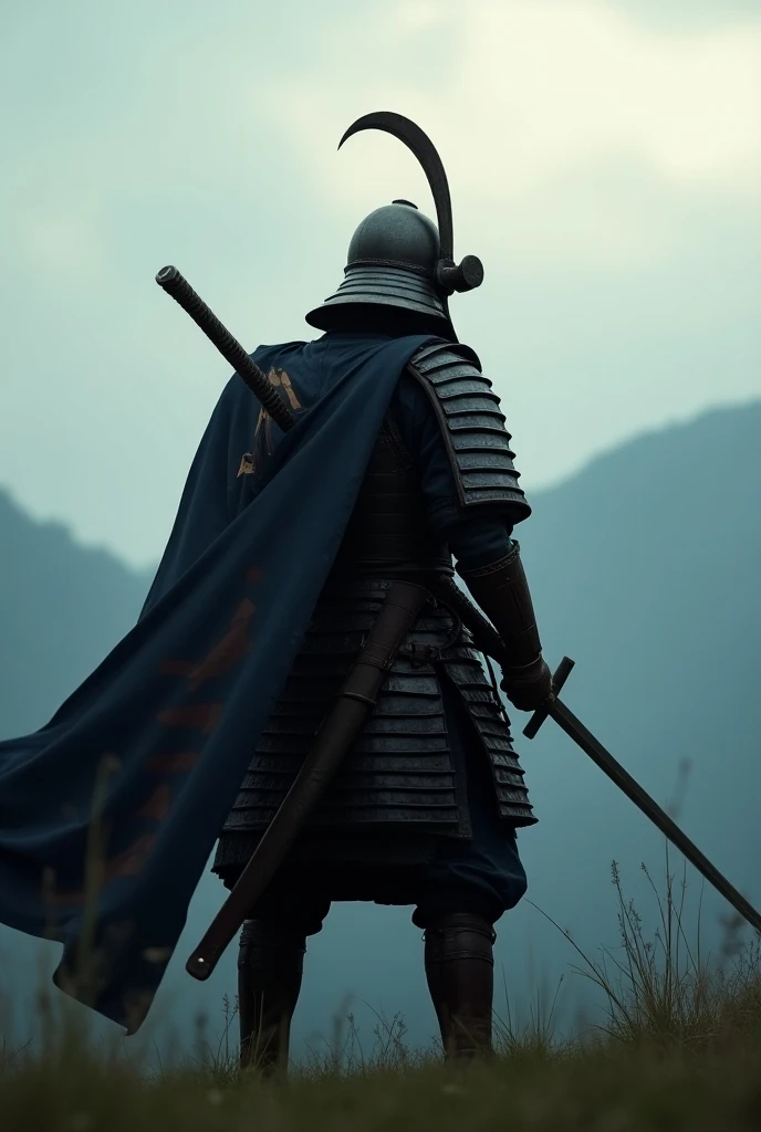 ancient soldier, with his sword, realistic, in the background arrows flying towards him, cinematic