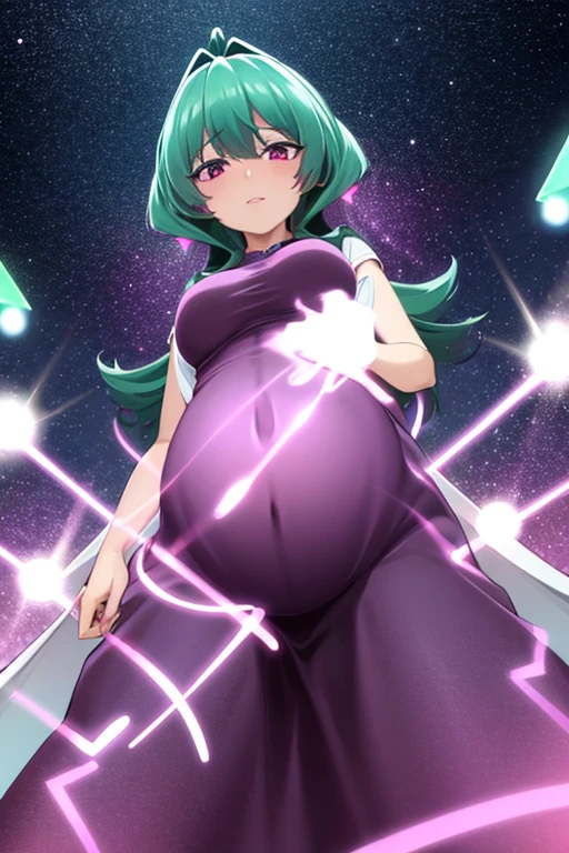 Magiavese appears as a pregnant magical girl