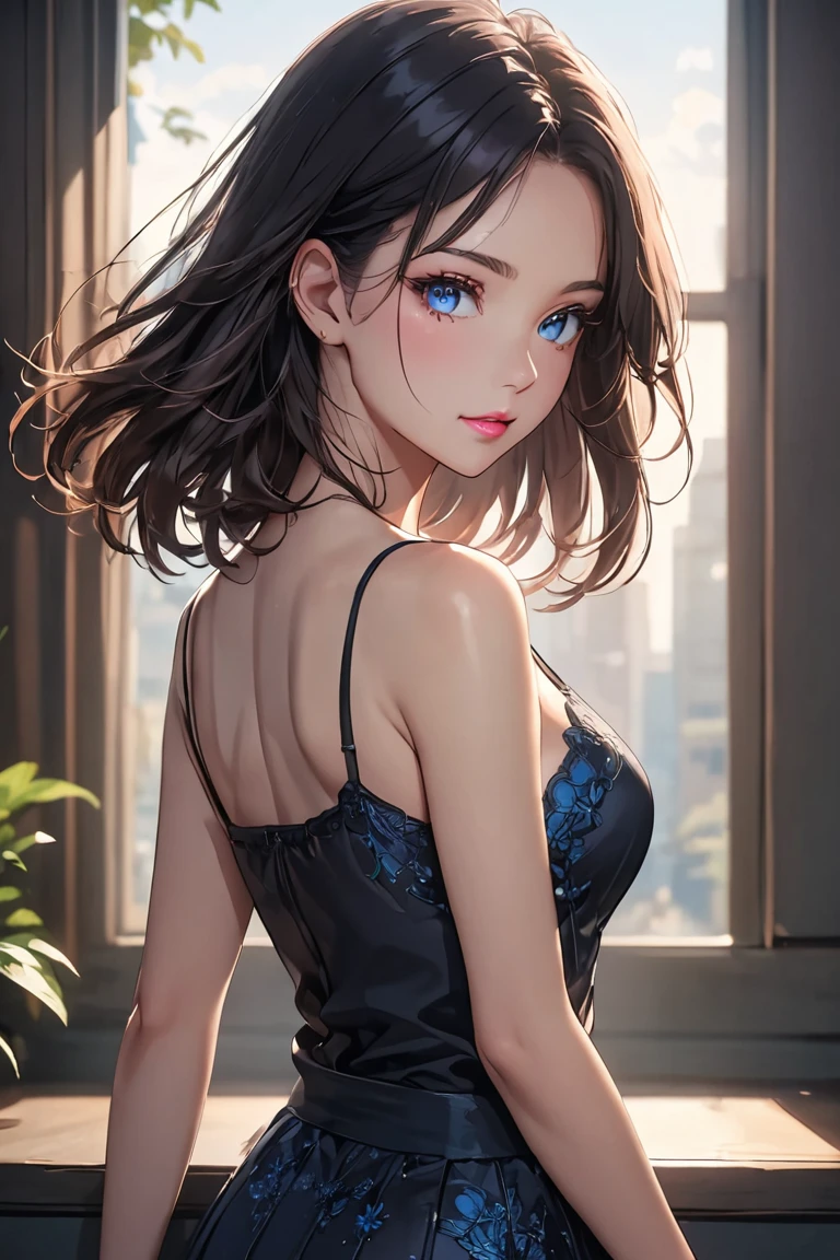 ((Biologically correct limb count))、(( whole body including face))、4K、Masterpiece、((Focus on the face))、((Symmetrical, well-proportioned facial features))、Eyes with delicate depictions、(((1 person)))、Beautiful woman、Outstanding style、Slender Body、(High heels with ankletiko costume、Shrine maiden costume)))、(((White frame photo)))、Low - Angle、(Shy、smile)、Upper body close-up、(Face)
