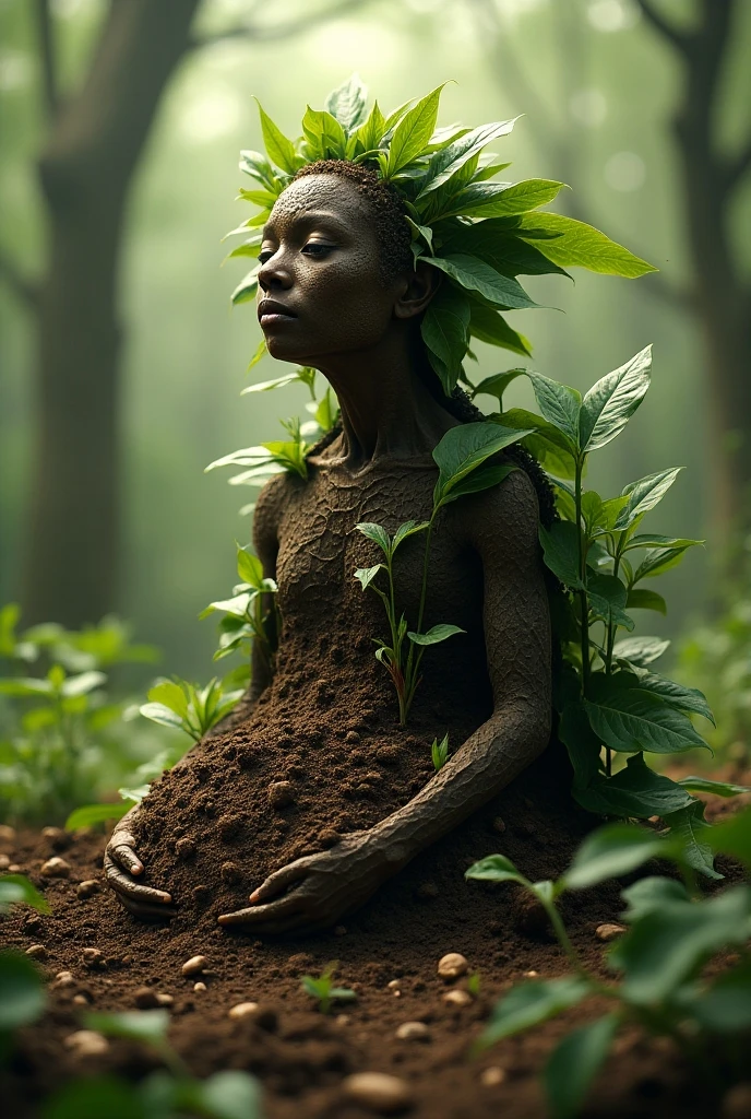 Images of orishas destroyed and broken, destroyed yards, show me racism against afro-brazilian religions.