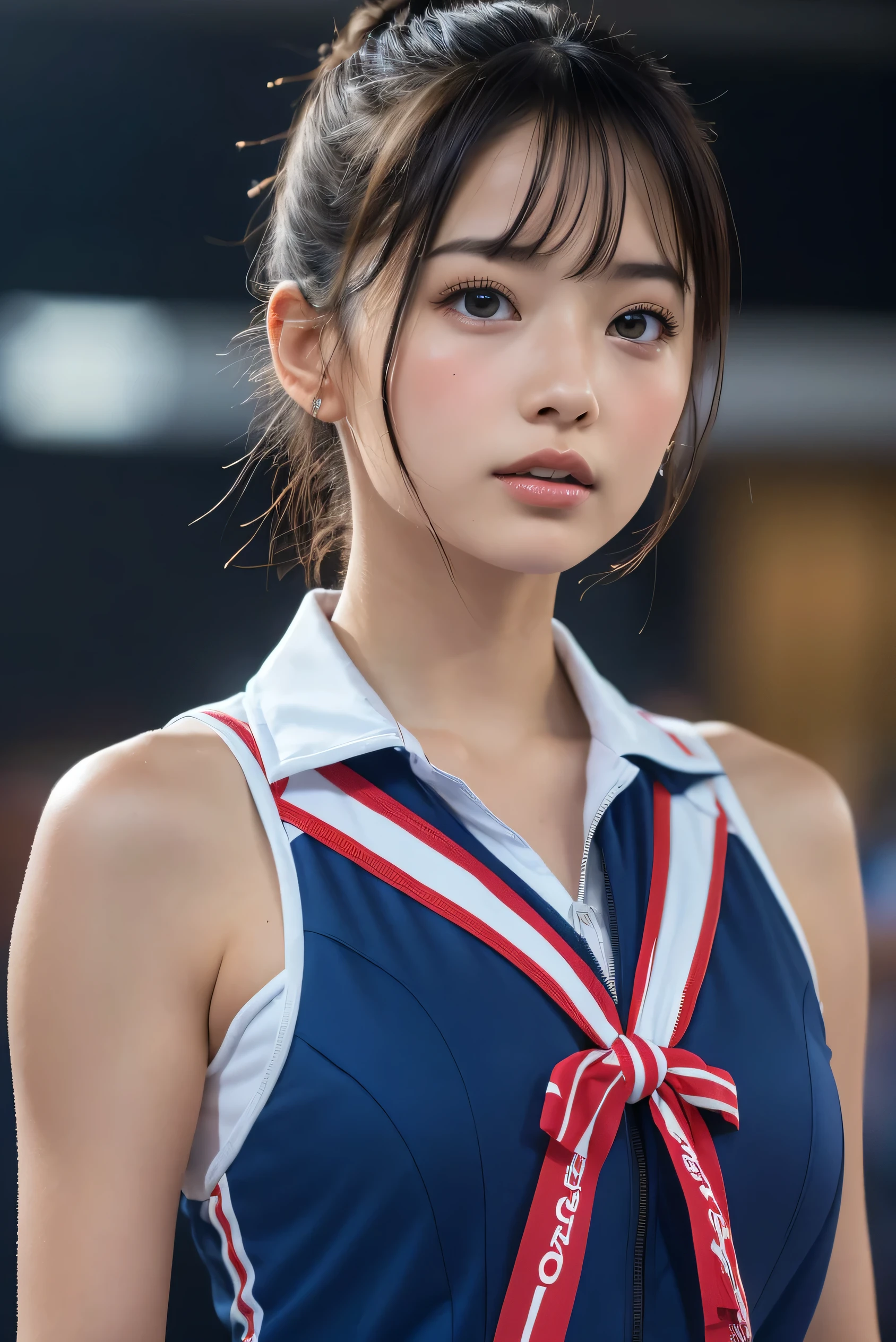 ((Pose with your hands up to show your armpits、Armpit、Show underarms、Wet shiny armpits、Glossy armpits、Luminescent armpit、Ultra-realistic armpit wrinkles、Japanese high school girl、White sleeveless Japan schoolgirl uniform、Sleeveless High School Girl、Detailed armpit wrinkles、Ultra mini skirt、realistic armpit、Photograph the whole body、Full-body figure、Raise your hands to show your armpits、Glossy armpits、White sleeveless sailor suit uniform showing armpits on uniform、red lipsticks、ssmile、high-ponytail Hairstyle)), ((Summer clothes for schoolgirls、Showing off armpits in white sleeveless uniform、独奏、A smile)) 、(photos realistic、Show underarms、Armpits shine), (hight resolution), (8K), (ighly detailed), (Best Live Action), (beatiful detailed eyes), (top-quality), (ultra-detailliert), (masterpiece), (wall-paper), (详细的脸), drooing eyes,perspiring,Your body is shiny with sweat、Armpit,inner colored,独奏,Japanese high school girl、Sleeveless clothing、Sleeveless、Armpit、red lipsticks、 (hight resolution), (8K), (ighly detailed), (The best illustrations), (beatiful detailed eyes), (top-quality), (ultra-detailliert), (masterpiece), (wall-paper), (详细的脸), a park,Armpit, slim figure,short-hair,inner colored,独奏,Photograph the whole body、Full-body figure、Raise your hands to show your armpits、Armpit、 (photos realistic), (hight resolution), (8K), (ighly detailed), (Best Live Action), (beatiful detailed eyes), (top-quality), (ultra-detailliert), (masterpiece), (wall-paper), (详细的脸), drooing eyes、Armpit,High Ponytail、inner colored,独奏, Japanese high school girl、((Sailor Suit Sleeveless Uniform:1.4))、 (top-quality、8K、masterpiece:1.3)、Raw photography、realisitic、Photorealsitic、Beautiful legs、acurate、tre anatomically correct(masutepiece:1.2), Realistic,(A hyper-realistic), (illustratio), (Hi-Res), (8K), (ighly detailed), (The best illustrations), (Be