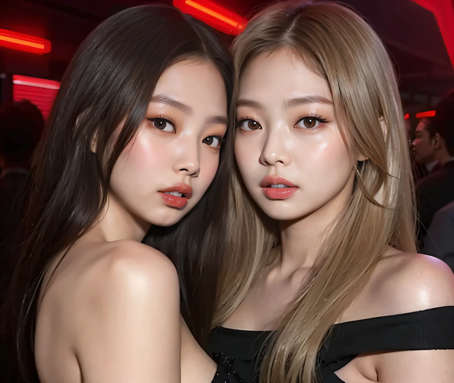 jennie pink black