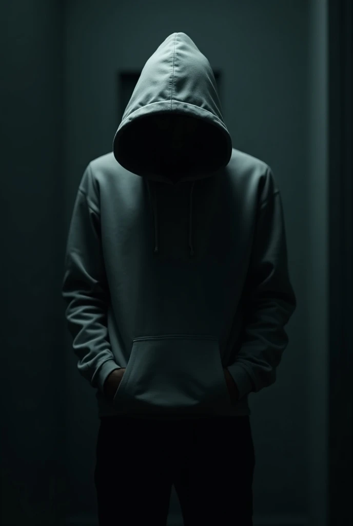 Top image quality, 8K, masutepiece, studio shoot, Japan Girl(sixteen years old), kawaii, From above, posterior view, s ass, 二重まぶた, thick eyebrow, Teardrops, full body Esbian, frontage, White hoodie on jacket, large full breasts, T back, light_Smile, A dark-haired, Curly Bob Kat, Blue background,
