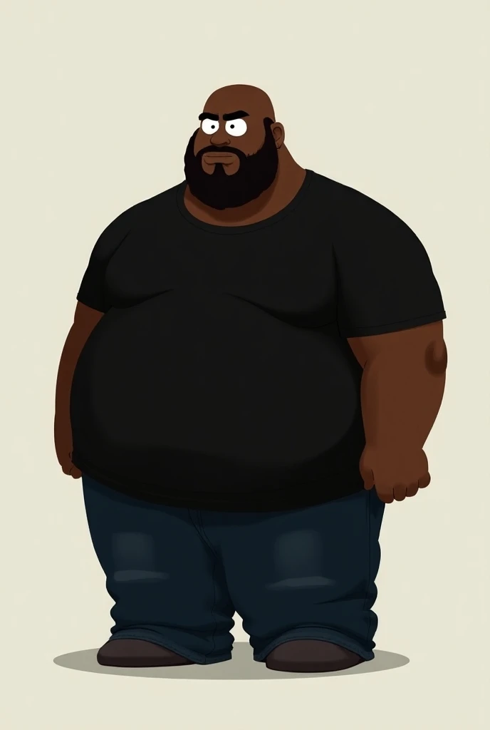 (((Retrato em Meio corpo))) de Um policial (((fat with non-standard body))) e sem camisa, barbudo, corpo peludo, vestindo cap de policial e calca preta de policial. Delalhes, Grande protuberancia dos orgaos genitais, masculo. Sentado em uma escada de contrucao. Scenery of shed under construction, iluminacao do sol pelas janelas. Cinematica, detalhes intrincados, uhd