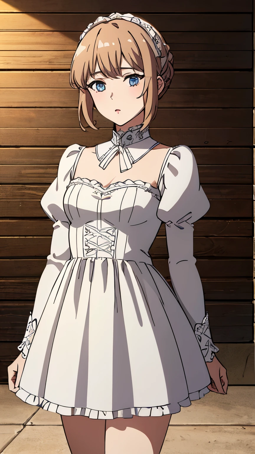 (masterpiece, best quality, 8k:1.2), (an extremely delicate and beautiful), (anime), (six years old), extremely detailed wallpaper, super fine illustrations, (an extremely delicate and beautiful girl), claudialevantinekuroinu, beautiful detailed eyes, finely detail, delicate face, masterwork, 1girl, delicate details, highres, beautiful detailed face, an extremely delicate and beautiful face, beautiful legs, intricate detail, complex details, ultra-detailed, highly detailed face, solo, (ta fashion), (cowboy shot:1.4),