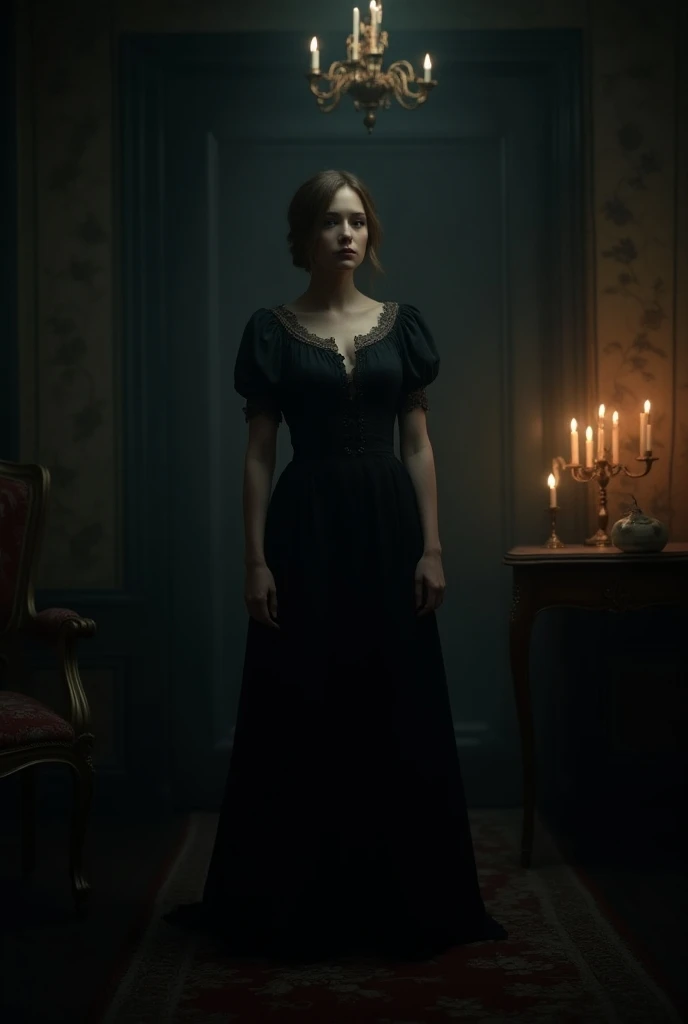 (extremely detailed CG unity 8k wallpaper,masterpiece, best quality, ultra-detailed),(dark atmosphere,horror genre, chilling),(Bloody Mary:1.2, mirror:1.2),blood splatters, scary zombie, haunting,ominous shadows,creepy ambiance
