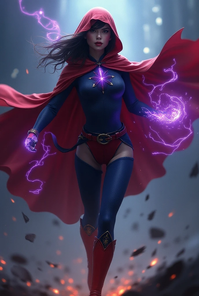 girl, superhero doctor Strange, wears the cloack of levitation and the eye of agamoto, combat stance, highly detailed, vibrant appearance, creative behavior, imaginative, , spontaneous, small breasts, sexi, naked breasts, topless, revealing, highest quality, skin texture, intricate details, (cinematic lighting), RAW photo, 8k, masterpiece,best quality,ultra-detailed,very detailed illustrations,extremely detailed,intricate details,highres,super complex details,extremely detailed 8k cg wallpaper