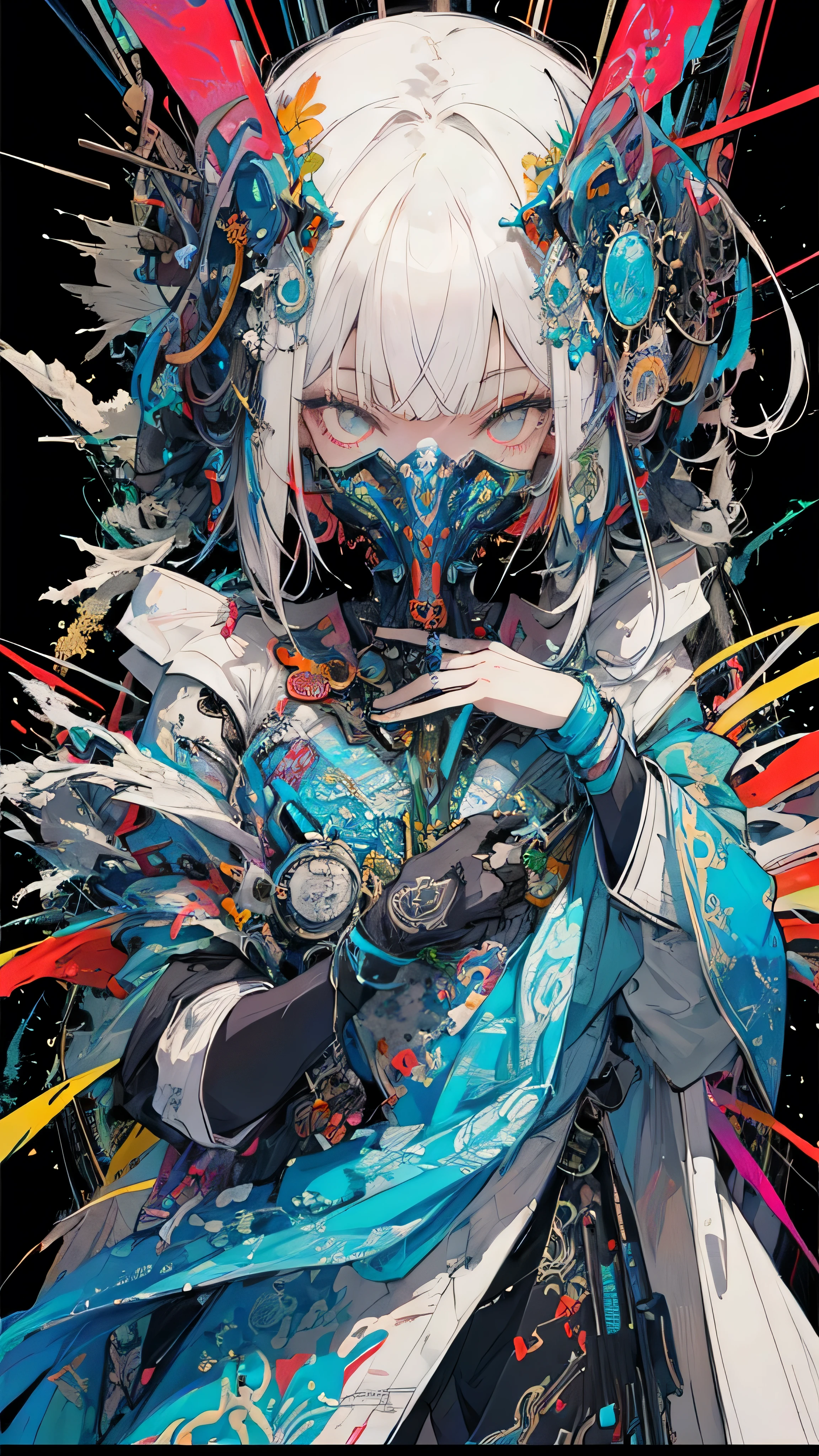 <lora:Fisher_Nanotech Android v0.2:0.4>,nanotech, 1girl , small breast, sexy, anime, gothic, domination, (((realistic))) , 8K, masterpiece, best quality, vivid, extreme detailed,colorful, official art, (fractal art:1.1), (abstract background:1.3)