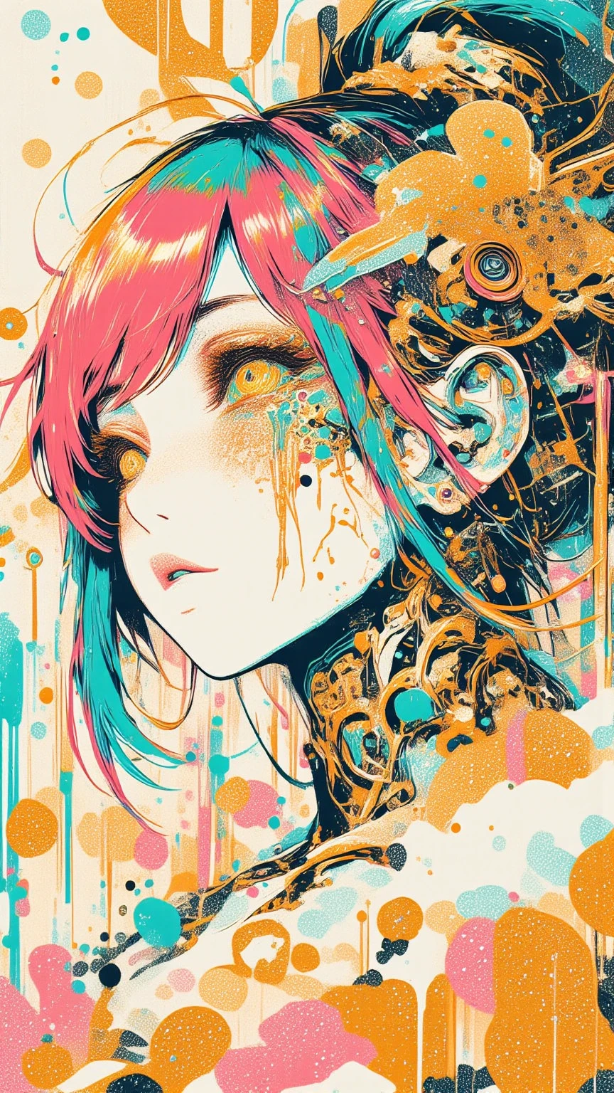 NSFW, Seductive psychedelic horror, nipples, Trippy Hentai, body horror, having sex, real breasts, surreal Sex, ??? trip, sensual, psychedelic vaginal sex, vaginal penetration, provocative, very colorful, glowing