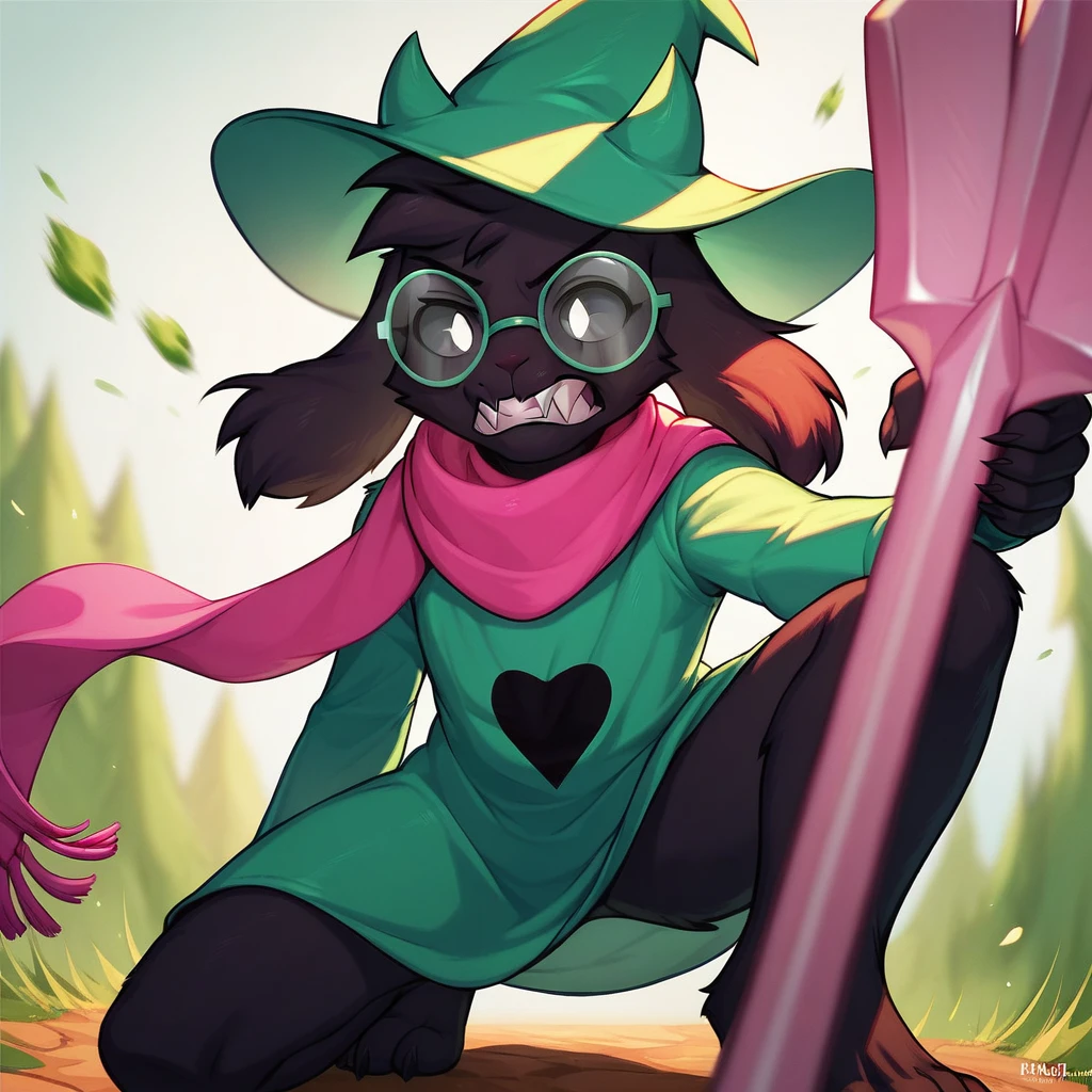 ralsei, arte feito por pixel